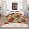 Designart 'Colorful Floral Pattern' Bohemian & Eclectic Bedding Set - Duvet Cover & Shams